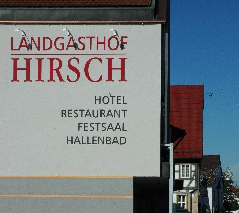 Landgasthof Hirsch Remshalden Exteriör bild